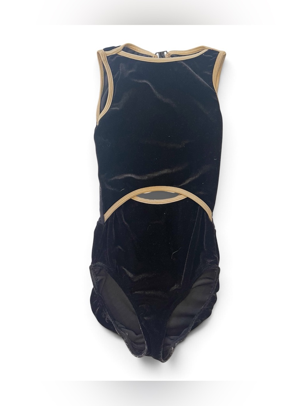 Five Dancewear Black Velvet Leotard (CXL}